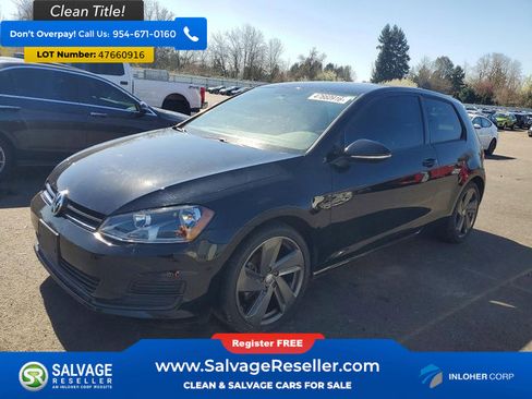 Used 2015 Volkswagen Golf Launch Edition FWD image 1
