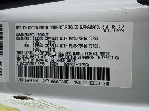 Used 2021 Toyota Tacoma SR image 36