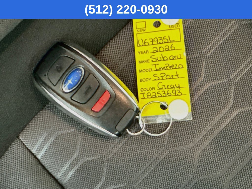 Certified 2026 Subaru Impreza 2.0i Sport AWD/4WD image 35