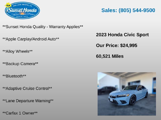 Used 2023 Honda Civic Sport image 5