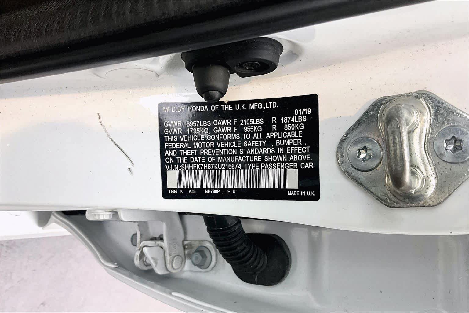 Used 2019 Honda Civic EX image 33