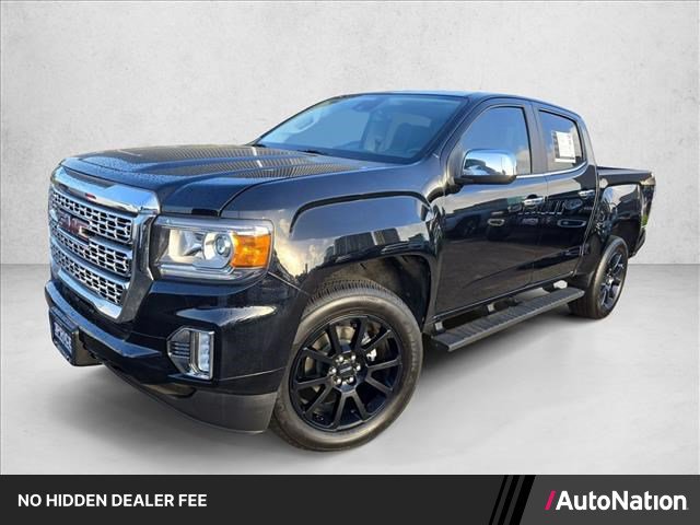 Used 2022 GMC Canyon Denali w/ Denali Black Edition Package RWD image 1