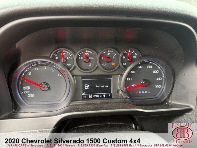 Used 2020 Chevrolet Silverado 1500 Custom w/ Custom Value Package AWD/4WD image 24