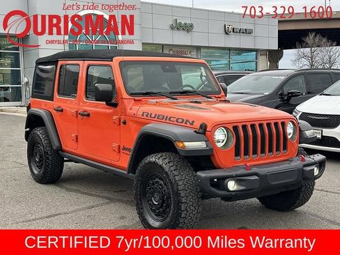Certified 2019 Jeep Wrangler Unlimited Rubicon w/ Steel Bumper Group image 1