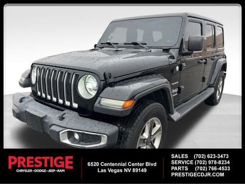 Used 2018 Jeep Wrangler Unlimited Sahara w/ Dual Top Group image 1