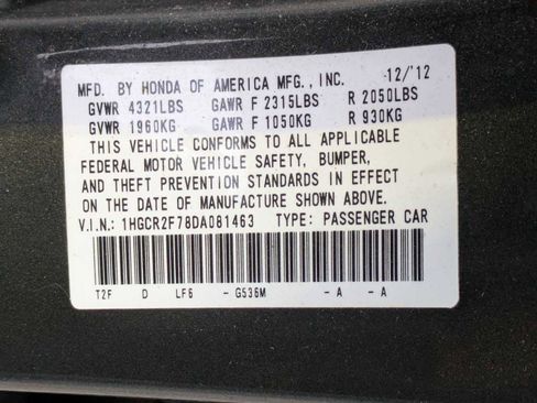 Used 2013 Honda Accord EX image 33