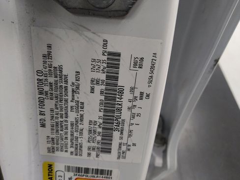 Used 2020 Ford Fusion SE FWD image 33