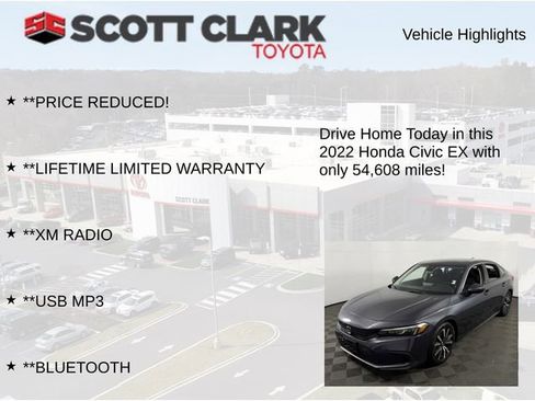 Used 2022 Honda Civic EX image 12