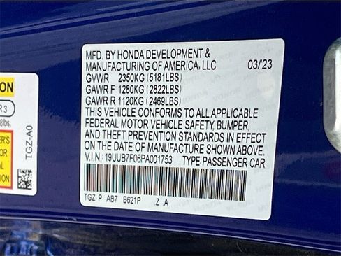 Used 2023 Acura TLX Type S image 33