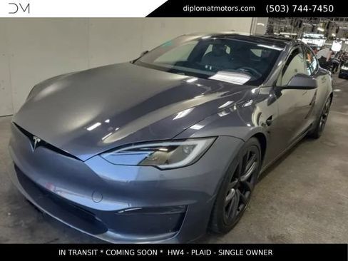 Used 2023 Tesla Model S Plaid AWD/4WD image 1