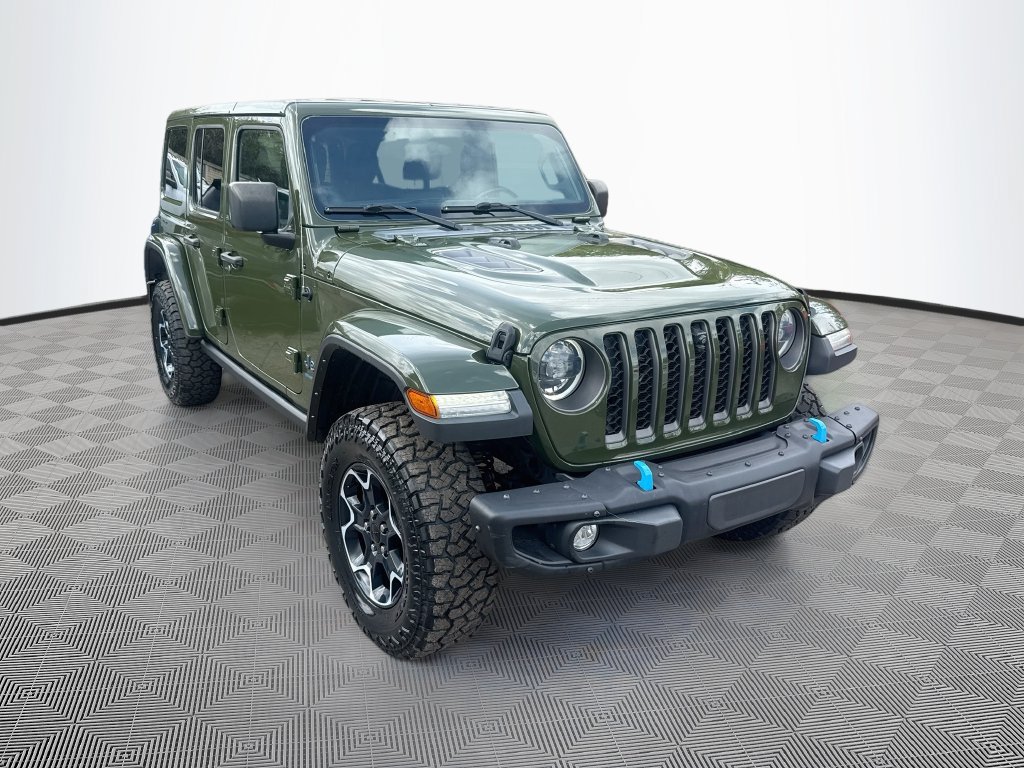 Certified 2023 Jeep Wrangler Unlimited Rubicon 4xe w/ Steel Bumper Group AWD/4WD image 4