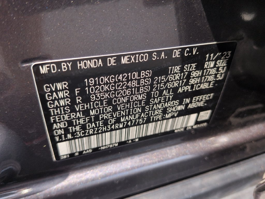 Used 2024 Honda HR-V LX image 33