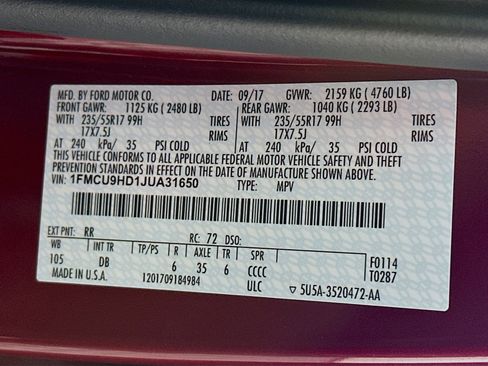 Used 2018 Ford Escape SEL image 12