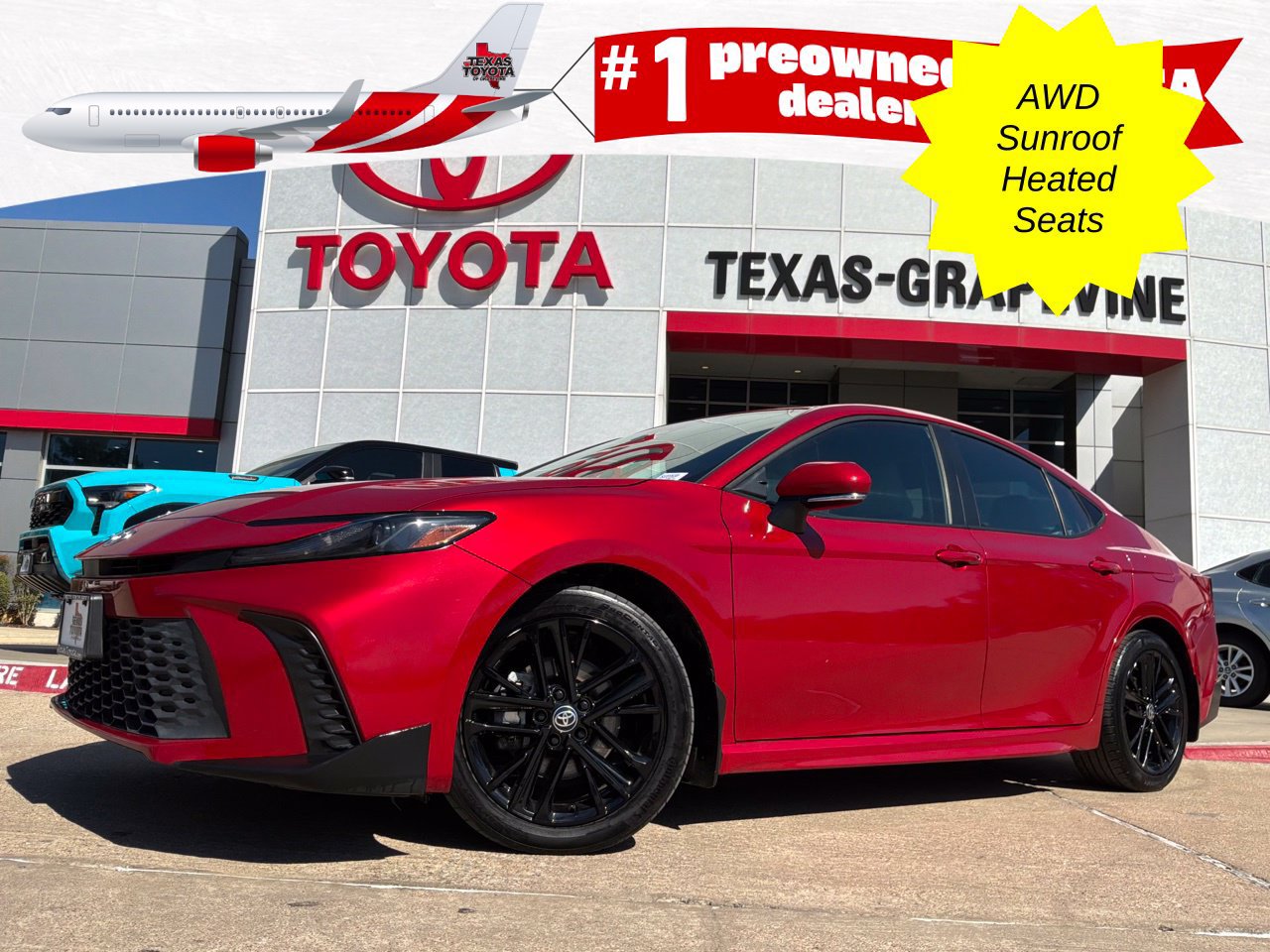 Used 2025 Toyota Camry SE w/ Convenience Package AWD/4WD image 1