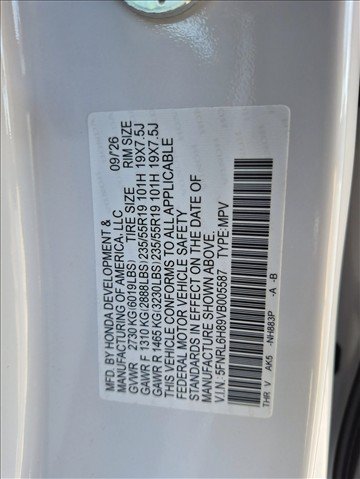New 2027 Honda Odyssey Touring image 17