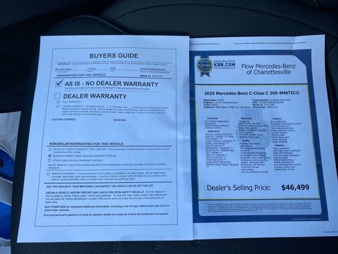 Used 2025 Mercedes-Benz C 300 4MATIC Sedan image 33