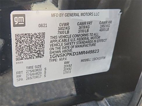 Used 2021 Chevrolet Tahoe Z71 image 34