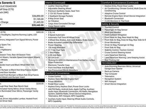 Certified 2025 Kia Sorento S image 4