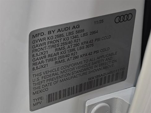 New 2025 Audi SQ5 Premium Plus image 36