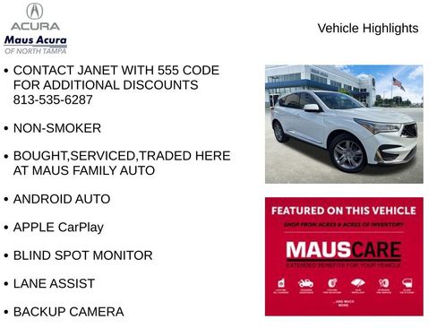 Used 2020 Acura RDX AWD w/ Advance Package image 8