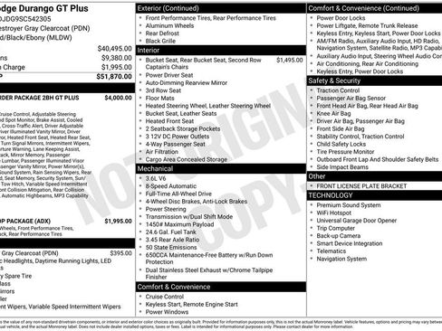 Used 2025 Dodge Durango GT AWD/4WD image 3