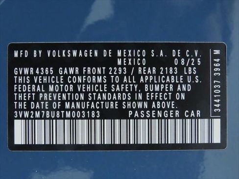 New 2026 Volkswagen Jetta GLI Autobahn image 33