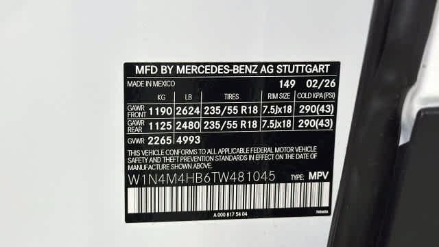 Certified 2026 Mercedes-Benz GLB 250 4MATIC image 12