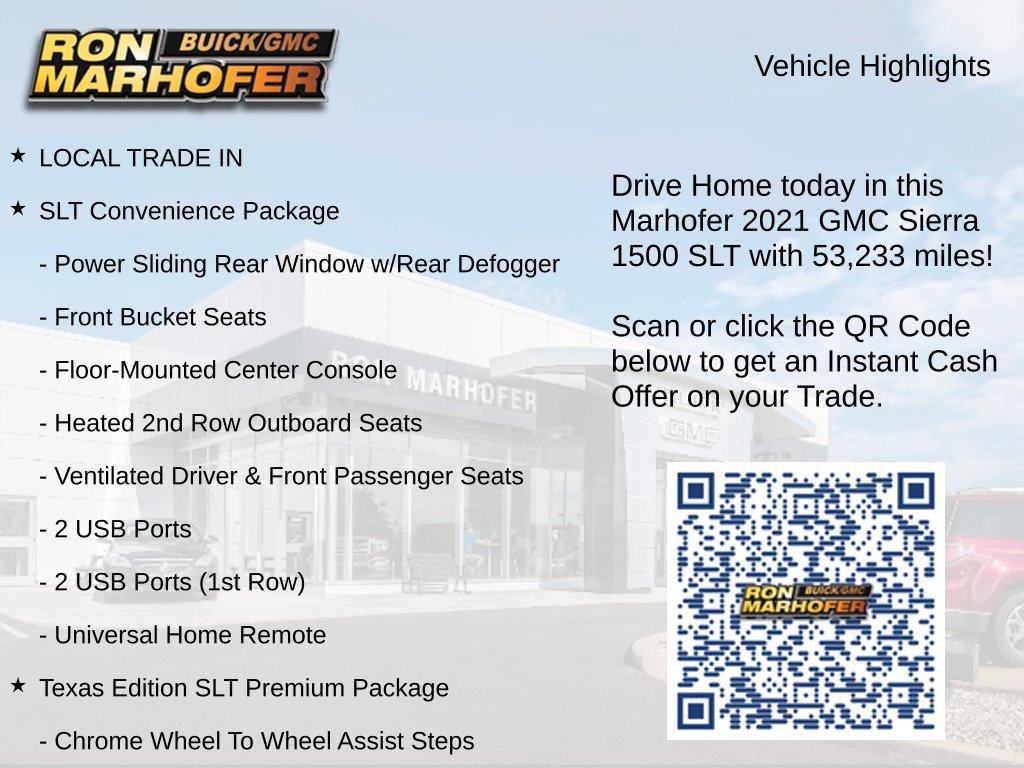 Used 2021 GMC Sierra 1500 SLT AWD/4WD image 15