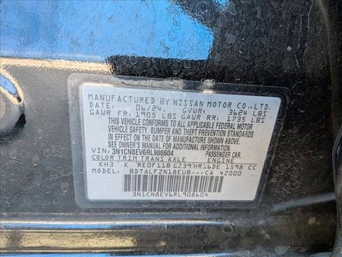 Used 2024 Nissan Versa SV FWD image 16
