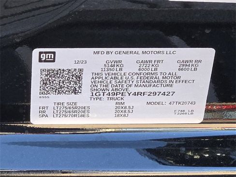 Certified 2024 GMC Sierra 2500 AT4 w/ AT4 Premium Plus Package image 17