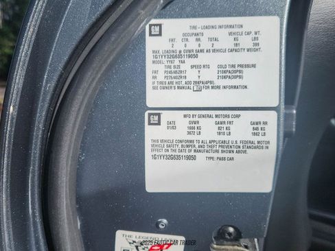 Used 2003 Chevrolet Corvette Convertible w/ Preferred Equipment Group1 image 72