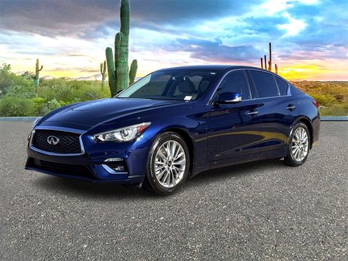 Used 2023 INFINITI Q50 Luxe w/ Cargo Package image 9