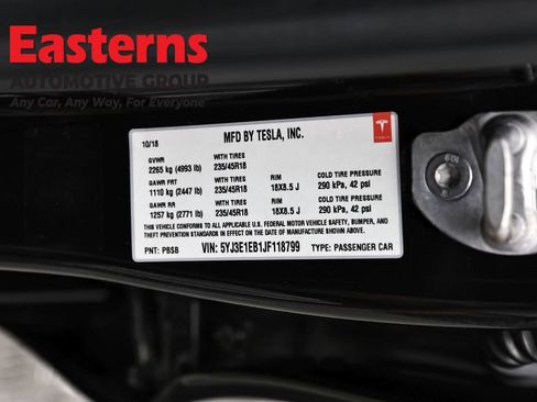 Used 2018 Tesla Model 3 Long Range image 30