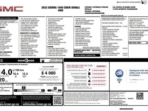 Used 2023 GMC Sierra 1500 Denali AWD/4WD image 3