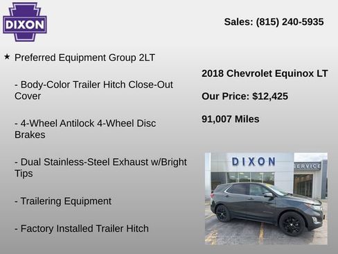 Used 2018 Chevrolet Equinox LT FWD image 4