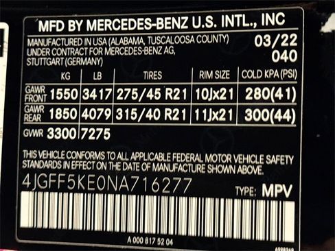 Certified 2022 Mercedes-Benz GLS 450 4MATIC image 35