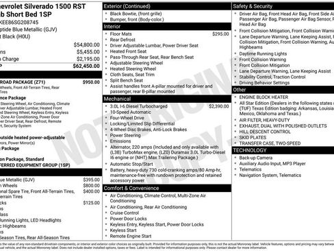 Certified 2025 Chevrolet Silverado 1500 RST w/ Z71 Off-Road Package image 10