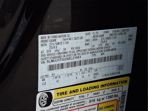 New 2025 Lincoln Navigator L Black Label AWD/4WD image 19