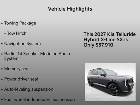 New 2027 Kia Telluride SX X-Line AWD/4WD image 33