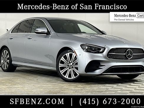 Certified 2023 Mercedes-Benz E 350 4MATIC Sedan image 1