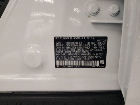 New 2026 Honda HR-V LX image 36