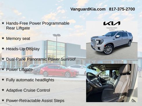 Used 2022 GMC Yukon XL Denali w/ Denali Premium Package AWD/4WD image 12