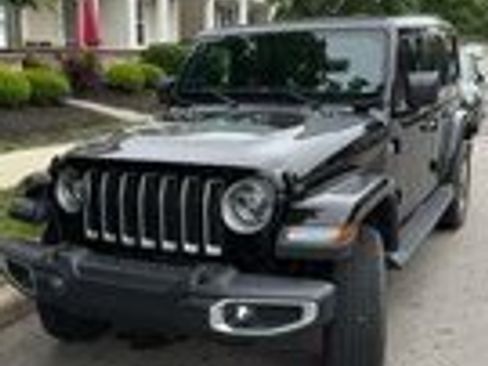 Used 2020 Jeep Wrangler Unlimited Sahara AWD/4WD image 1