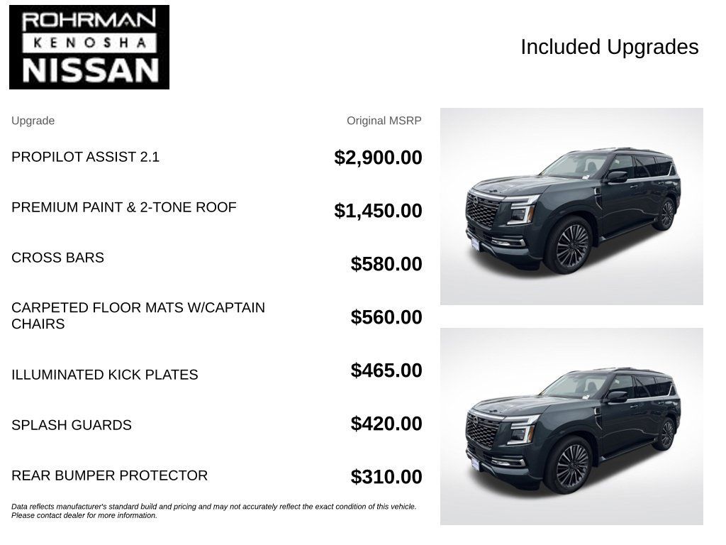 Used 2026 Nissan Armada Platinum Reserve AWD/4WD image 4