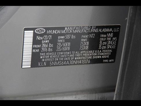 Used 2022 Hyundai Santa Fe SEL w/ Convenience Package image 22