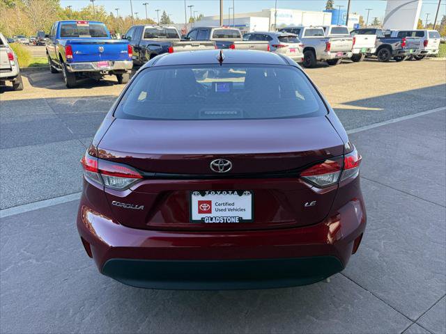 Certified 2025 Toyota Corolla LE FWD image 6