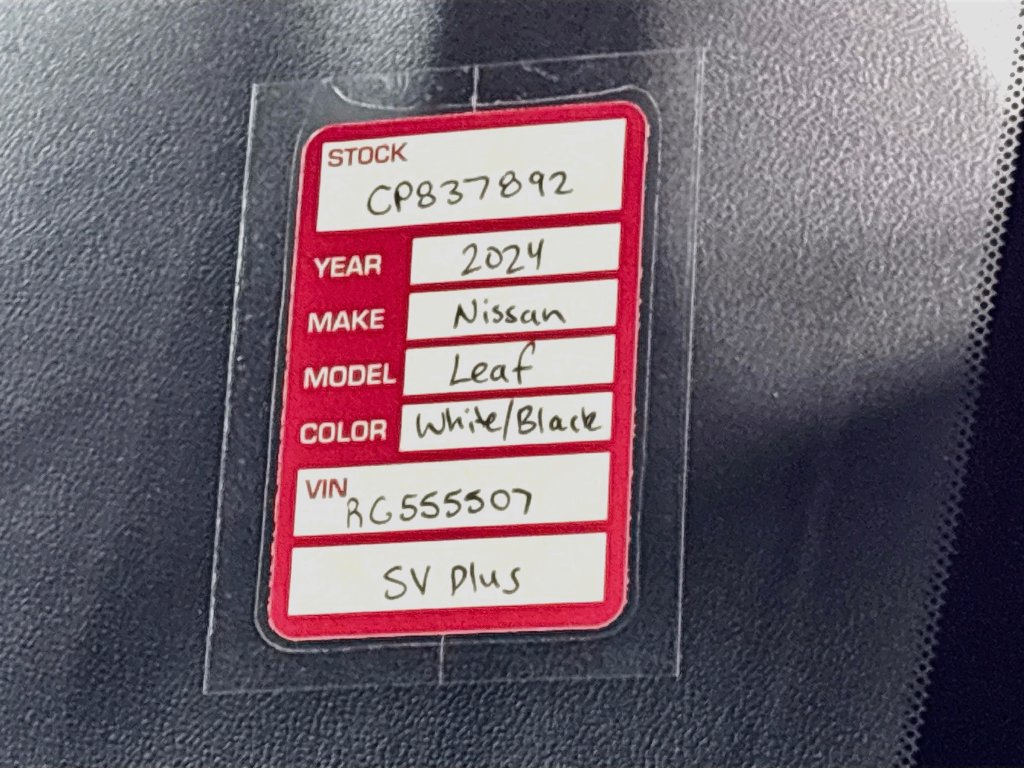 Used 2024 Nissan Leaf SV Plus FWD image 25