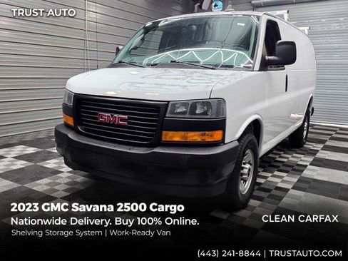 Used 2023 GMC Savana 2500 w/ Driver Convenience Package RWD image 1