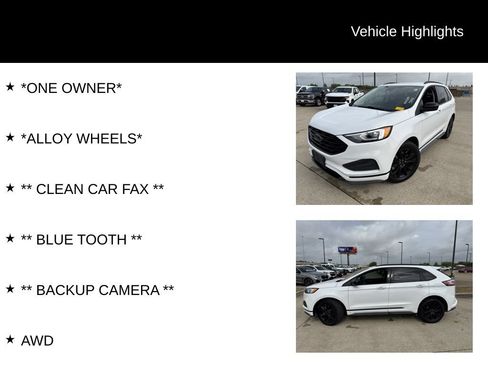 Used 2022 Ford Edge SE w/ Black Appearance Package AWD/4WD image 4