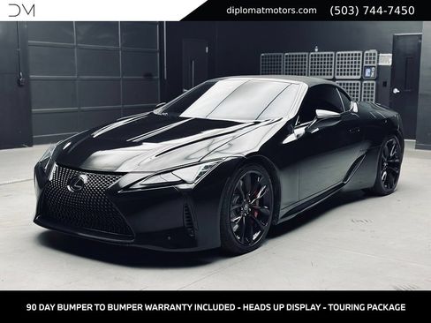 Used 2021 Lexus LC 500 Convertible w/ Touring Package RWD image 1